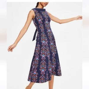 Boden Aria Ponte carnival Midi dress
